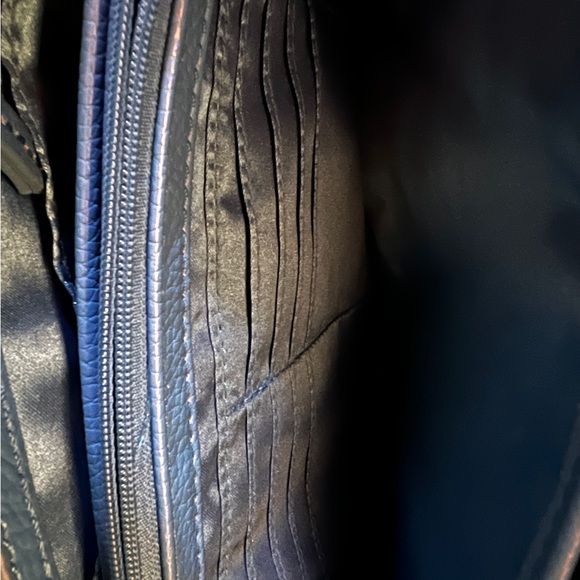 Joy Iman Handbag unique multi colored several satin lining deep pockets. - Picture 8 of 12